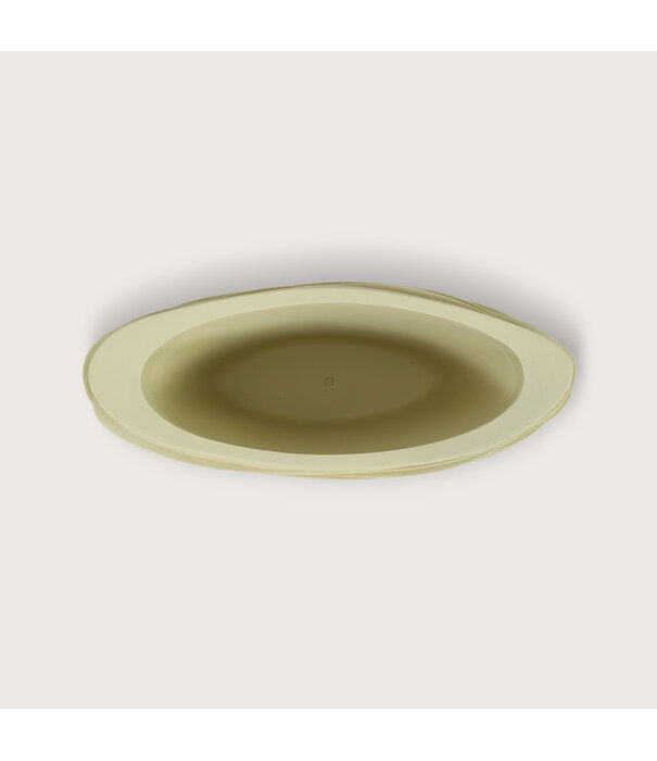 Pot Roza Oval Oyster white L50 W20 H25