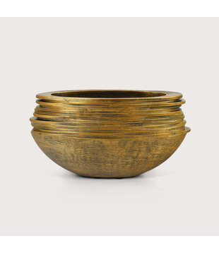 Pot Roza Ovaal Goud L50 B20 H25