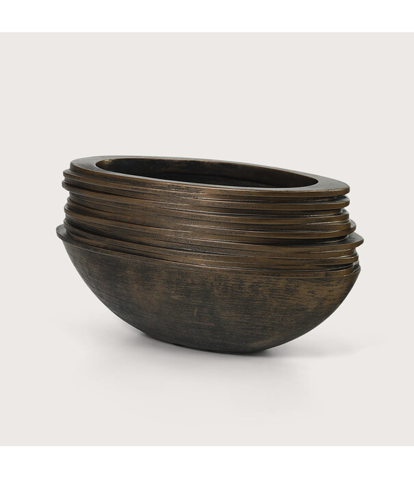 Pot Roza Oval Copper L50 W20 H25