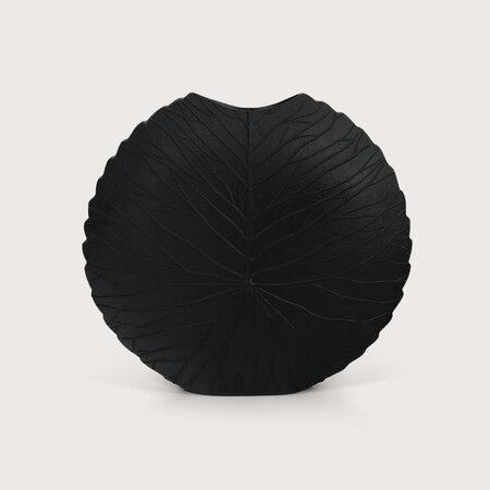 Pot Lotus Black Mat L46 B15 H48