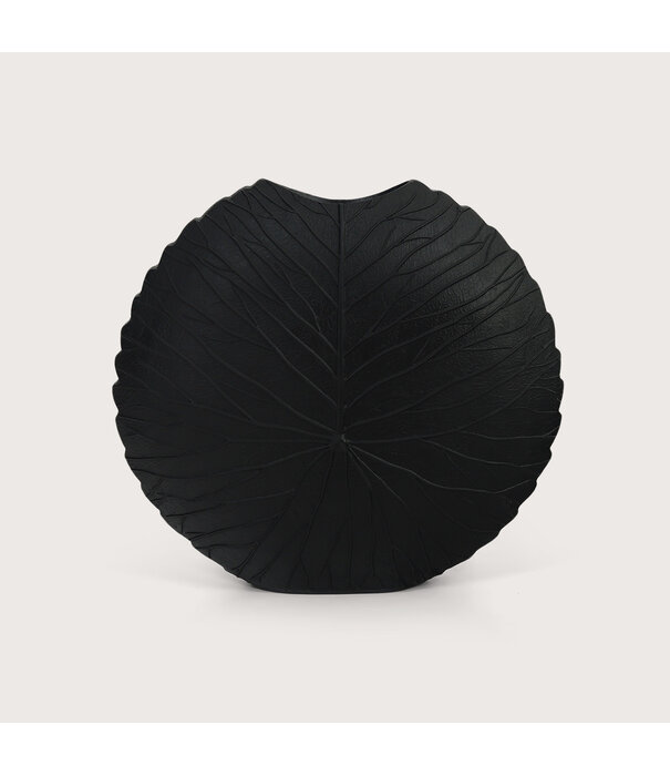 Pot Lotus Black Matt L46 W15 H48