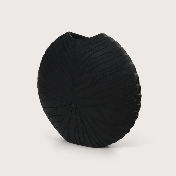 Pot Lotus Black Matt L46 W15 H48