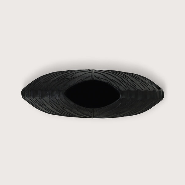 Pot Lotus Black L46 W15 H48