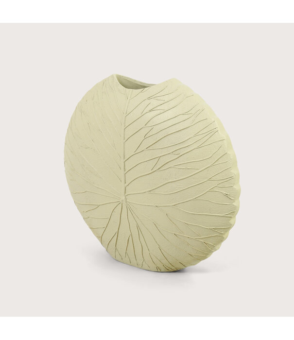 Pot Lotus Oyster White L46 W15 H48