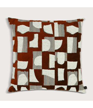 Cushion Nagano Orange White L60 B60