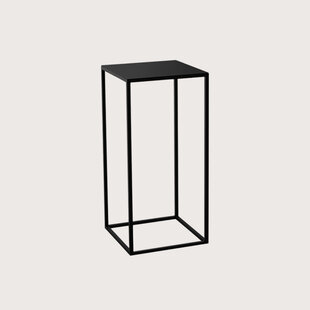 Table frame fine incl. top Black L38 W38 H80