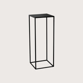 Table frame fine incl. top Black L38 W38 H100
