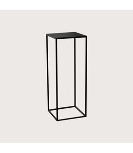 Table frame fine incl. top Black L38 W38 H100