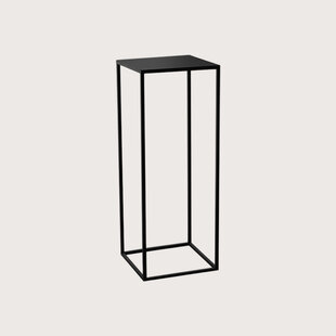 Table frame fine incl. top Black L38 W38 H100