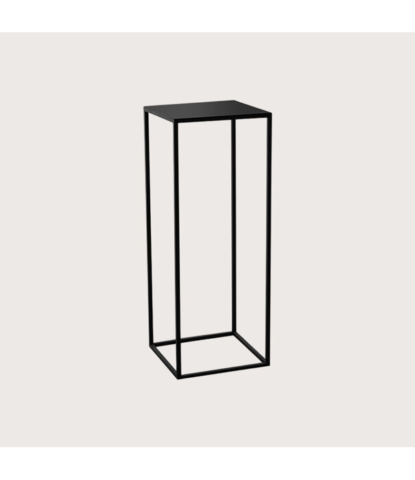 Table frame fine incl. top Black L38 W38 H100