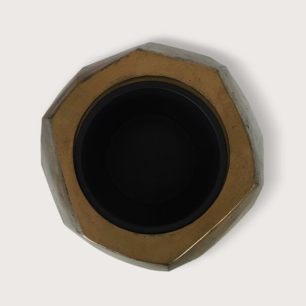 Pot Lucia Brass D50 H90