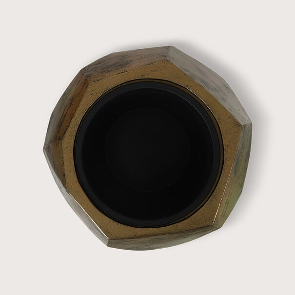 Pot Lucia Brass D48 H75