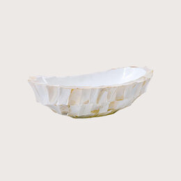 Barge oval Mother of pearl