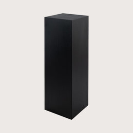 Column oak Black wood grain L35 W35 H90