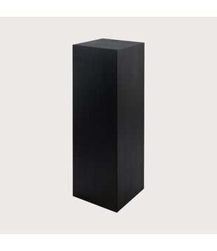 Column oak Black wood grain L35 W35 H90