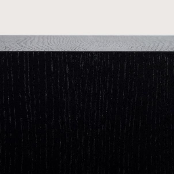 Zuil Oak Zwart L35 B35 H110