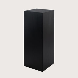 Column oak Black wood grain L50 B50 H100