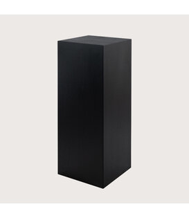 Zuil oak Zwart houtnerf L50 B50 H100