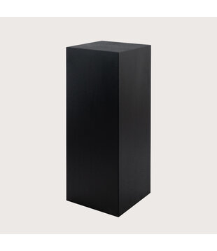 Zuil oak Zwart houtnerf L50 B50 H100