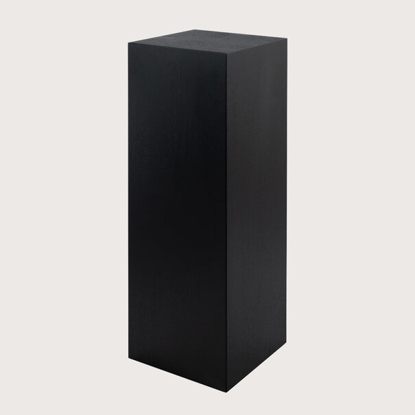 Column oak Black wood grain L50 B50 H130