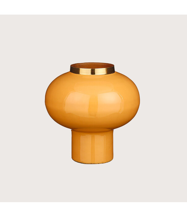 Vase Marie Yellow D20 H20.5