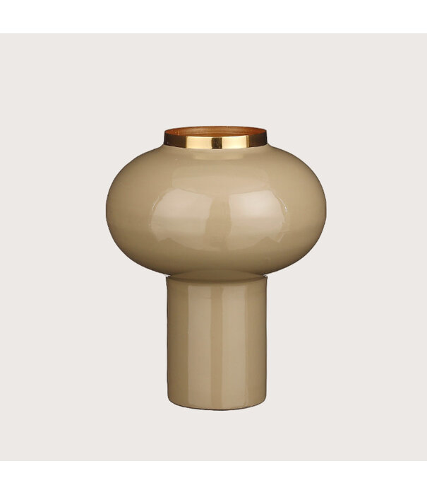 Vase Marie Taupe D20 H25.5