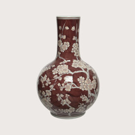 Vase Rozy Red D22 H34