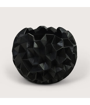 Pot Crater Black D52 H40