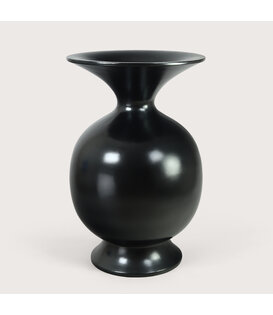 Vase Belly Pearl Black D62.5 H100