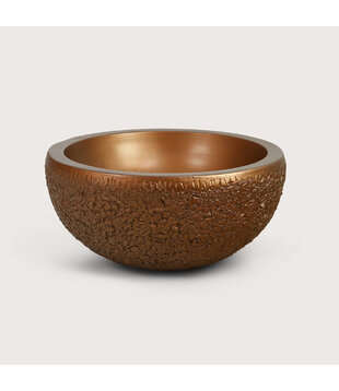 Bowl Asphalt Copper D56 H27