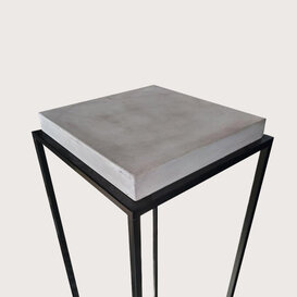 Table top Cement Grey L40 W40 H6