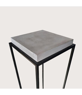 Table top Cement Grey L40 W40 H6