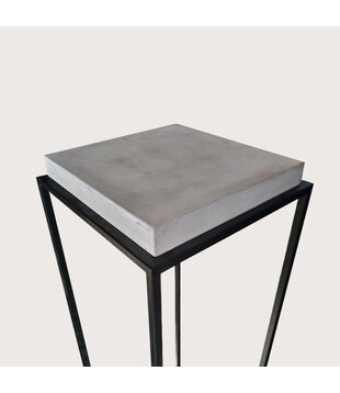 Table top Cement Grey L40 W40 H6