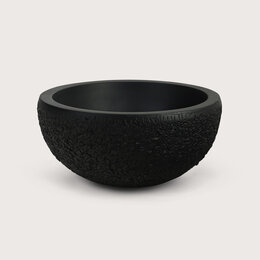 Bowl Asphalt Black D56 H27