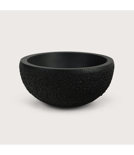 Bowl Asphalt Black D56 H27