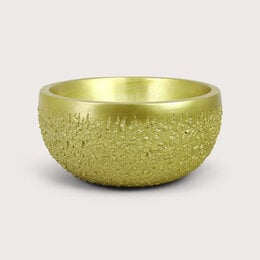 Bowl Asphalt Gold D56 H27