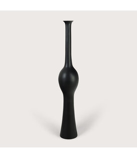 Vase Bella Black Matt D25 H145