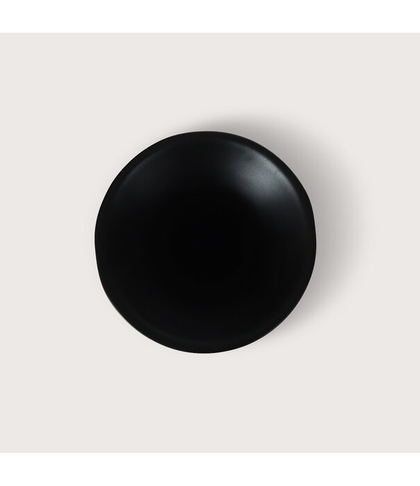 Vase Bella Black Matt D25 H145