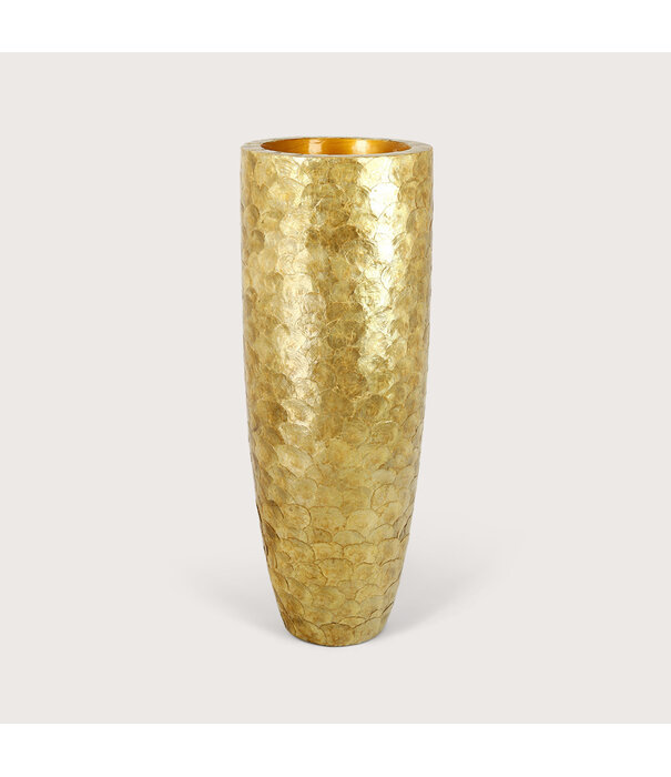 Pot Capiz Gold D52 H152