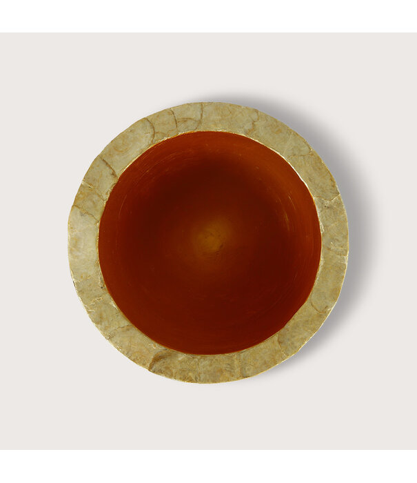 Pot Capiz Gold D52 H152