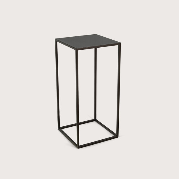 Table frame fine incl. top Bronze L38 W38 H80