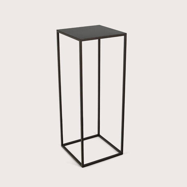 Table frame fine incl. top Bronze L38 W38 H100