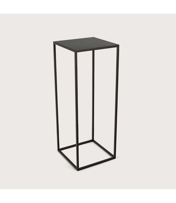 Table frame fine incl. top Bronze L38 W38 H100