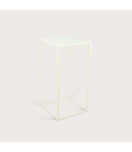 Table frame fine incl. top Off-White L38 W38 H80