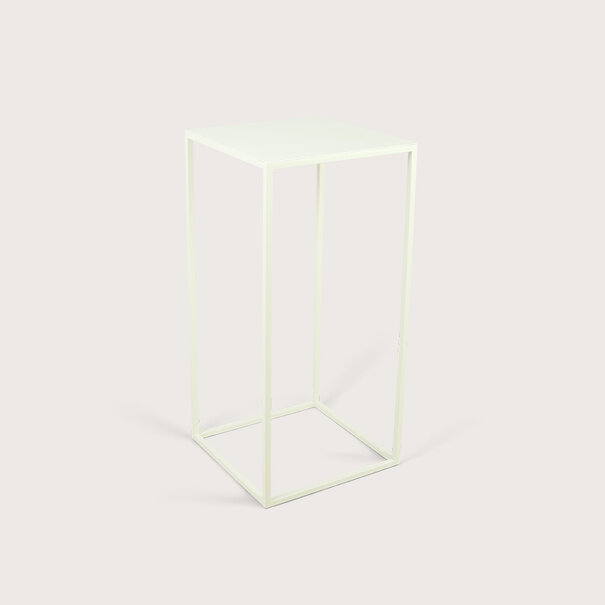 Table frame fine incl. top Off-White L38 W38 H80