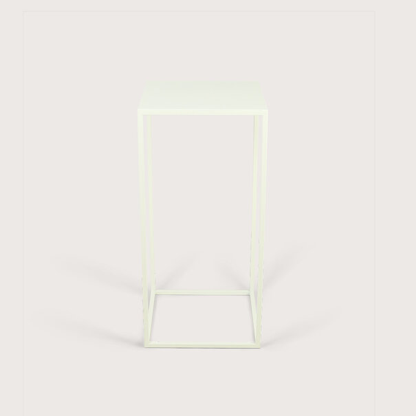 Table frame fine incl. top Off-White L38 W38 H80