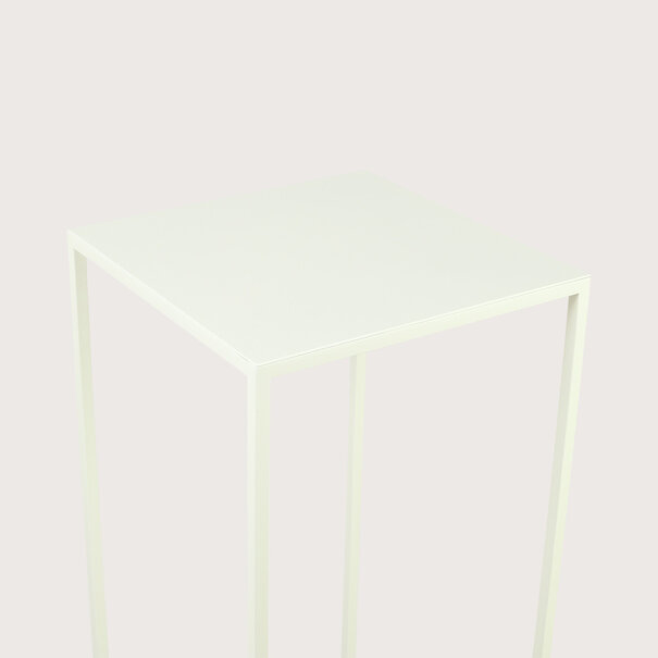 Table frame fine incl. top Off-White L38 W38 H100