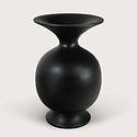 Vase Belly Black D62.5 H100