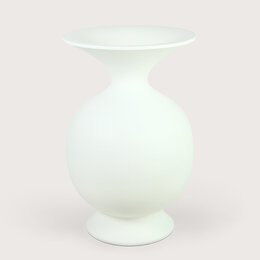 Vase Belly White  D62.5 H100