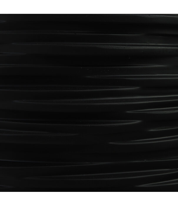 Pot Roza Ovaal Zwart Mat L80 B32 H40